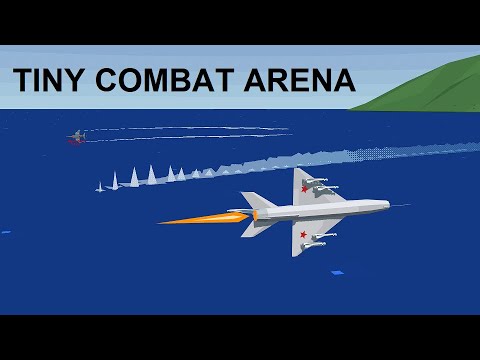 Видео: Tiny Combat Arena - обзор инди авиасимулятора