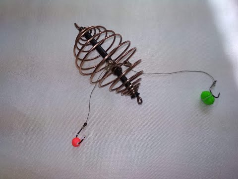 Видео: ПРУЖИНА с двумя крючками  Карась одобряет