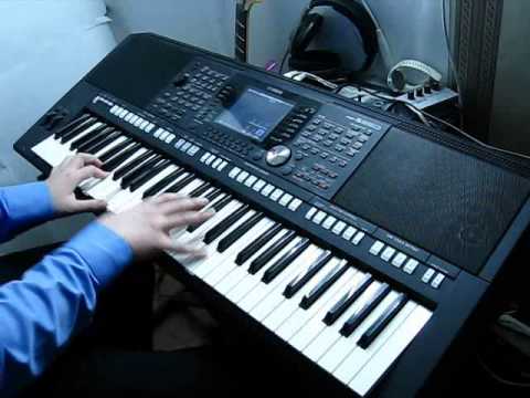 Видео: Я тебя рисую (Р. Паулс) - Yamaha PSR-S950