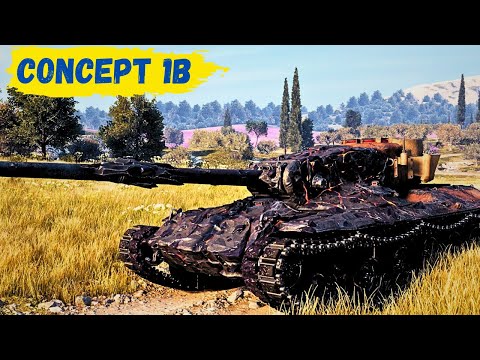 Видео: #shorts 🔥Concept 1B - Говорят лучшая IX, проверяем🔥#wot #мир_танков