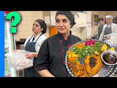Видео: Огромная иранская кухня, где подают эпическую еду! 🤯Самые вкусные кебабы в Иране