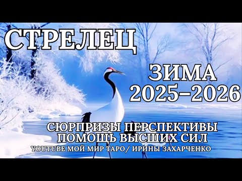 Видео: ♐ СТРЕЛЕЦ ❄️ЗИМА/WINTER ❄️2025-2026. Таро прогноз для Стрельцов/Tarot forecast from Sagittarius.