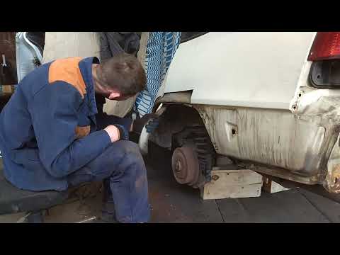 Видео: замена задних арок Daewoo Nexia