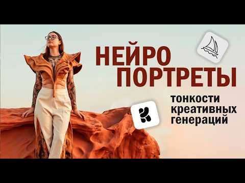 Видео: Нейропотреты в KREA AI. Нейрофотосессия с вашим лицом!
