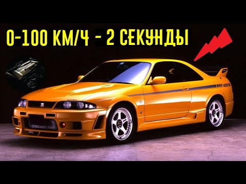 Видео: Как старый Nissan унижает современные суперкары! Доказательство крутости мотора RB26DETT.