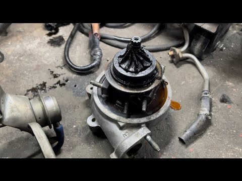Видео: Обрыв лопастей в турбине 2jz GTE-NON VVT.  Подготовка запчастей, переход на GT-35