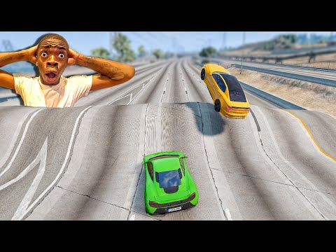 Видео: МАШИНЫ ПРОТИВ БОЛЬШОЙ ШИШКИ 😱 - [BeamNG.Drive]