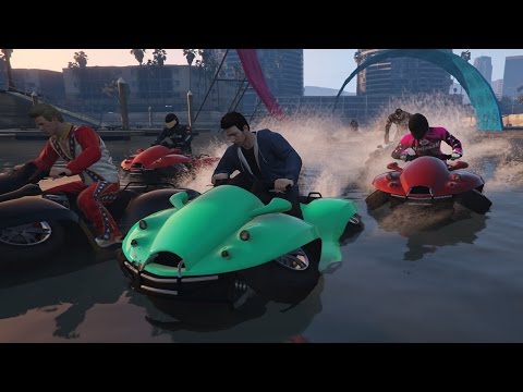 Видео: По вода и суша - GTA 5 Online