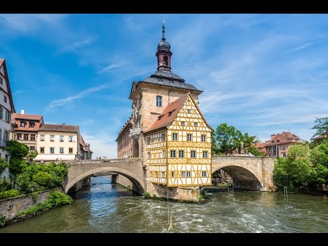 Видео: Прогулка по Бамбергу (Bamberg) Германия