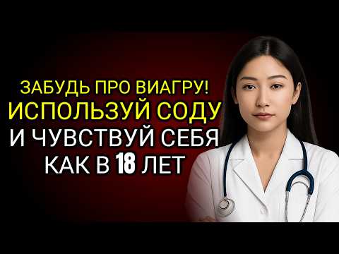 Видео: Мужчины старше 50: Принимайте пищевую соду ТАК для твердых эрекций