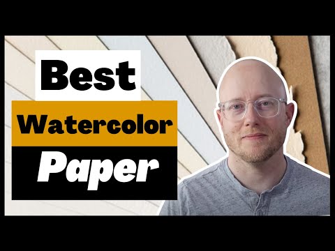 Видео: Акварельная бумага — простое руководство