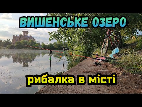 Видео: РИБАЛКА НА ВИШЕНСЬКОМУ ОЗЕРІ У МІСТІ ВІННИЦЯ