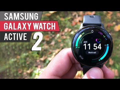 Видео: Samsung Galaxy Watch Active 2 - Обзор и работа с iPhone / Что изменилось за полгода?!