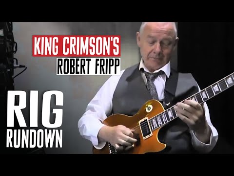 Видео: Тур Роберта Фриппа Rig Rundown Gear из King Crimson