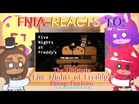 Видео: Реакция FNIA на: Лучший мультфильм-обзор «Пять ночей с Фредди»