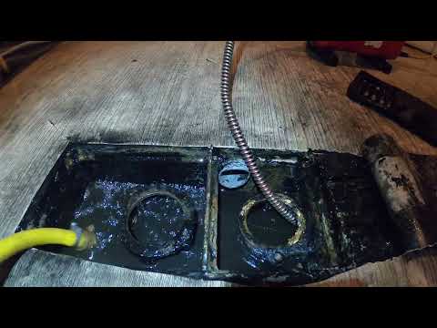 Видео: Kempinger 405. Неправильно построен для мытья посуды на Рождество. Подвал всплывает через 6 месяцев.