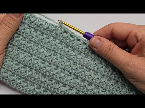 Видео: УНИКАЛЬНЫЙ! Давайте создадим НЕВИДАННЫЙ ранее узор для вязания крючком, ОЧЕНЬ ПРОСТОЙ и подходящи...