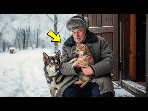Видео: ЛЕСНИК спас волчонка в ЛЮТЫЙ мороз — вы НЕ ПОВЕРИТЕ, кто стал его лучшим другом!