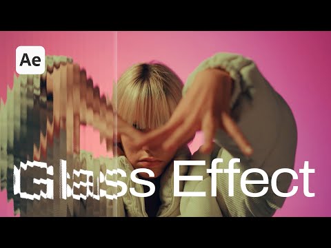 Видео: Урок по эффекту стекла | Анимация текста в After Effects