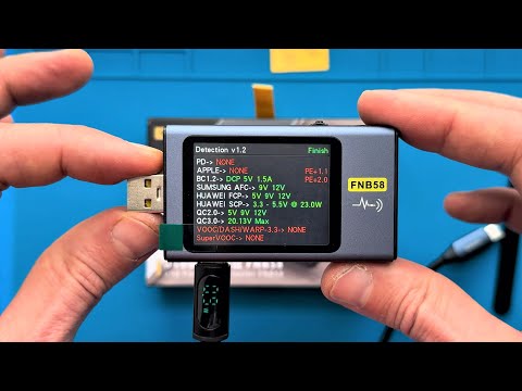 Видео: ⚡Більше ніж USB тестер. FNIRSI FNB58
