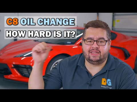 Видео: Самостоятельная замена масла в C8 Corvette | Кошмар в середине двигателя или самая простая замена...
