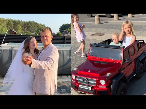 Видео: СВАДЬБА КОЛИ И ОКСАНЫ. 15 ЛЕТ. НИКА КАТАЕТСЯ НА ГЕЛИКЕ. НИКА ЛАЙФ