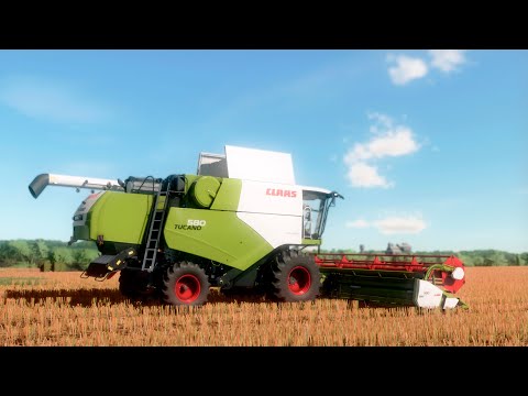 Видео: Farming Simulator 22 / Карта Сосновка / #26 Уборка сорго Claas Tucano 580, МАЗ, МТЗ-1025, КамаЗ