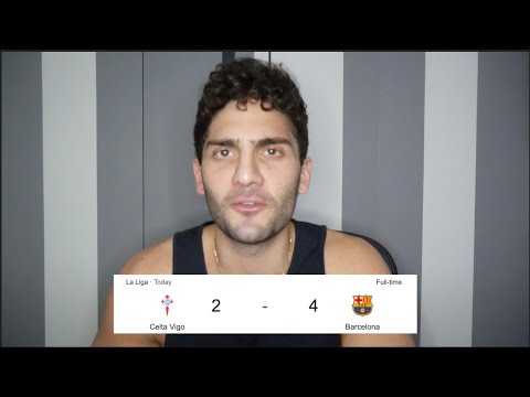 Видео: Сельта Виго 2 Барселона 4 | Лева ты животное