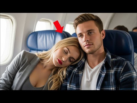 Видео: Генеральный директор случайно уснула на плече одинокого отца — то, что случилось во время полёта