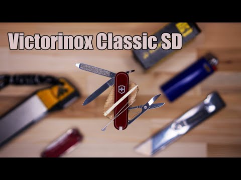 Видео: Victorinox Classic SD - Лучший мини SAK!