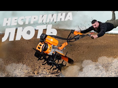 Видео: Мотоблок GTM GH-7/100 — Потужний помічник з якіснім двигуном.