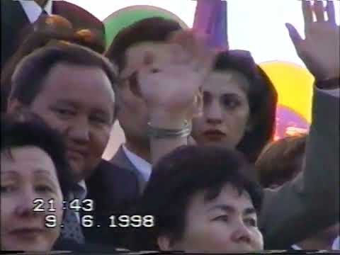 Видео: 09 июня 1998 года. Астана - День столицы.