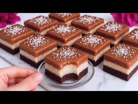 Видео: Лучший десерт без выпечки с кокосом, который я когда-либо ела! Два простых рецепта десертов