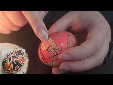 Видео: Як написати першу писанку  Частина друга