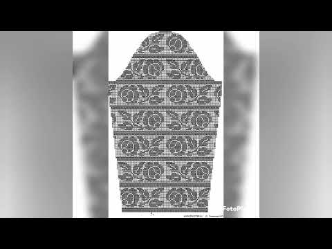 Видео: Схемы филейного вязания