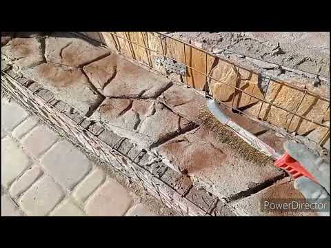 Видео: Видео урок от ВЛАДИМИР МАСТЕР. АРТ БЕТОН. Как сделать имитацию природного камня.