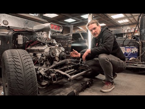 Видео: СУИЦИДНАЯ ПОДВЕСКА для ХОТРОДА  / ВЗОРВАЛИ МОТОР НА Dodge Van
