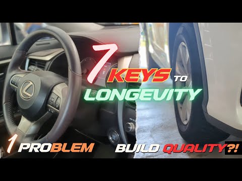 Видео: СЕМЬ секретов долговечности Toyota Lexus: ОДНА проблема может вас удивить! #rx350 #carcare #relia...
