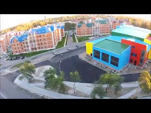 Видео: Полет над Белогорском, Phantom 2 vison plus