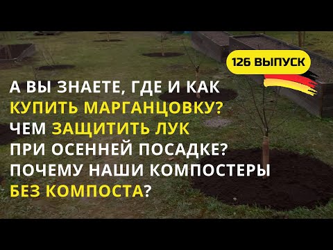 Видео: Дача в Германии. Квест: купи марганцовку в Германии. Инсектицид для лука