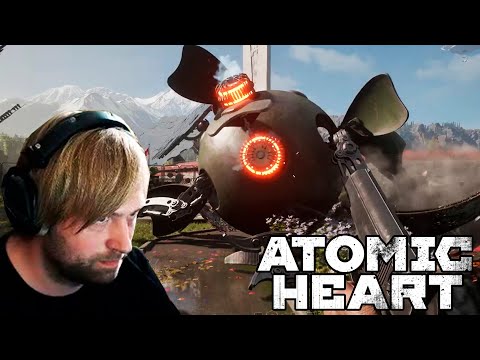 Видео: NS первый раз играет в Atomic Heart, День 2: ПЕРВЫЙ БОСС