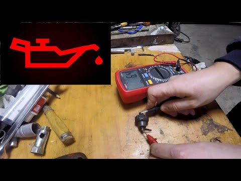 Видео: Проверка датчика давления масла