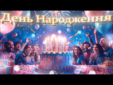Видео: Привітання з Днем Народження!
