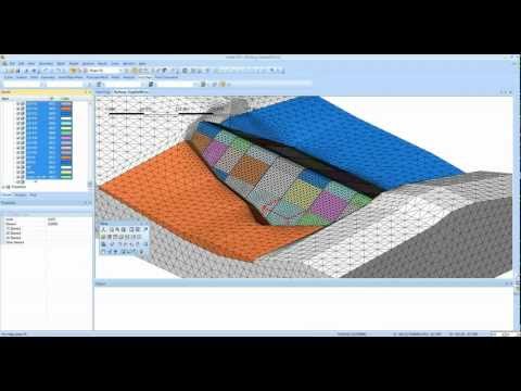 Видео: Расчет фильтрации подземных вод в программе midas GTS