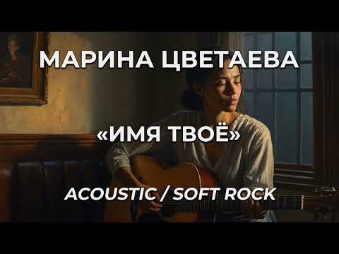 Видео: Марина Цветаева (Marina Tsvetaeva) - Имя твоё [Acoustic/Soft rock]