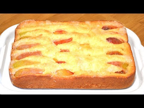 Видео: Безумно вкусный и простой пирог с фруктами