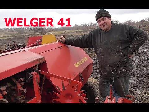 Видео: Приехал к Подписчику Настроить и Сделать ТО Пресс Подборщику WELGER  AP 41 !