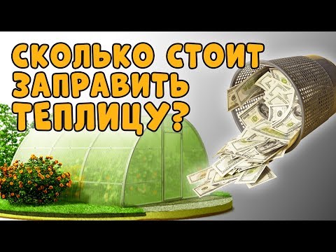 Видео: СКОЛЬКО СТОИТ ЗАПРАВИТЬ ТЕПЛИЦУ?