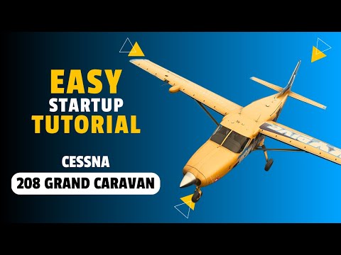 Видео: Упрощенный запуск Cessna 208 Grand Caravan в холодную и темную погоду | Учебное пособие по MSFS 2024