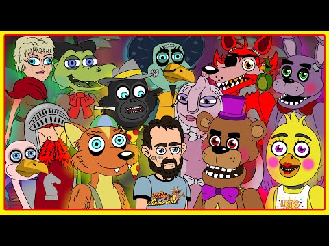 Видео: Five Nights at Freddy's против Willy's Wonderland (пародийный мультфильм)